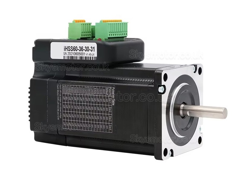 JMC NEMA 23 Integrated Closed Loop Stepper Motor IHSS60-36-30-30/31/SC 1.8 Deg 3Nm 5A 36V 2 Phase